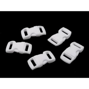 Plastikust pistlukk 10 mm kummile, valge