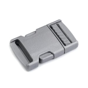 Plastikust pistlukk 25 mm kummile, hall