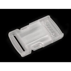 Plastikust pistlukk 25 mm kummile, läbipaistev