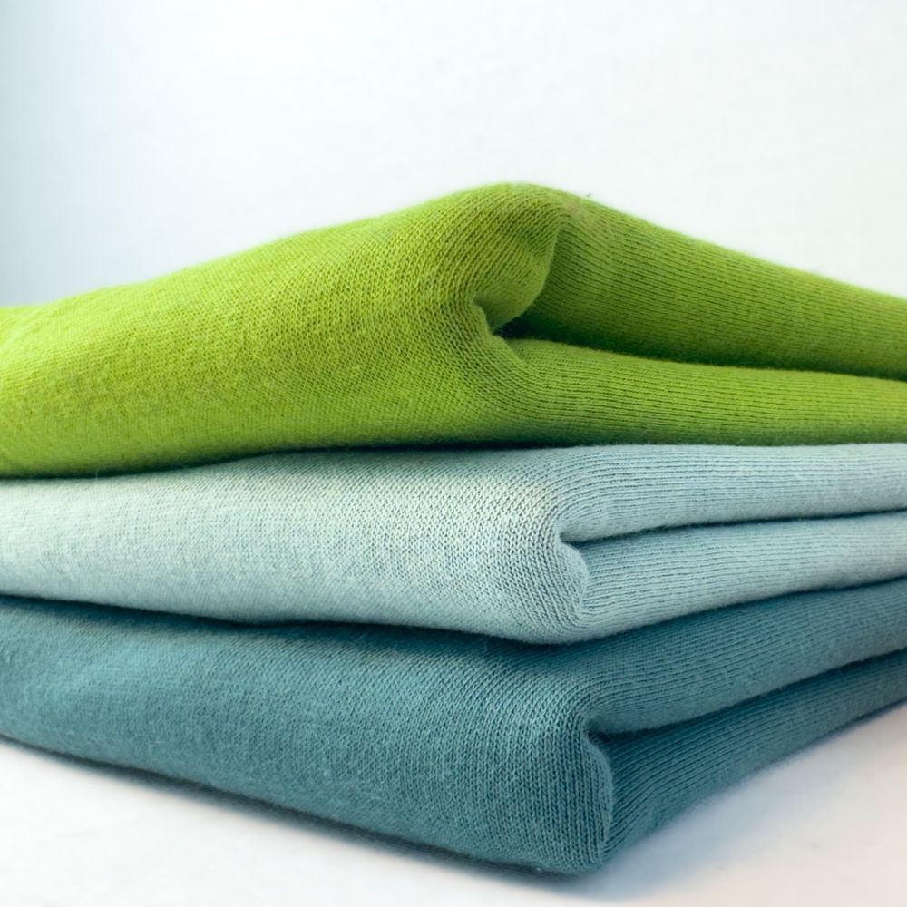 Dressikangas, paks, seest uhutud - tume vanaroheline - Image 2