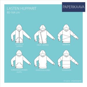 Paberlõige - laste dressipluus, suurus 80-164