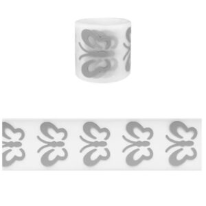 Triigitavad helkurmotiivid, 3 cm, rullis 1 m, ümaram liblikas