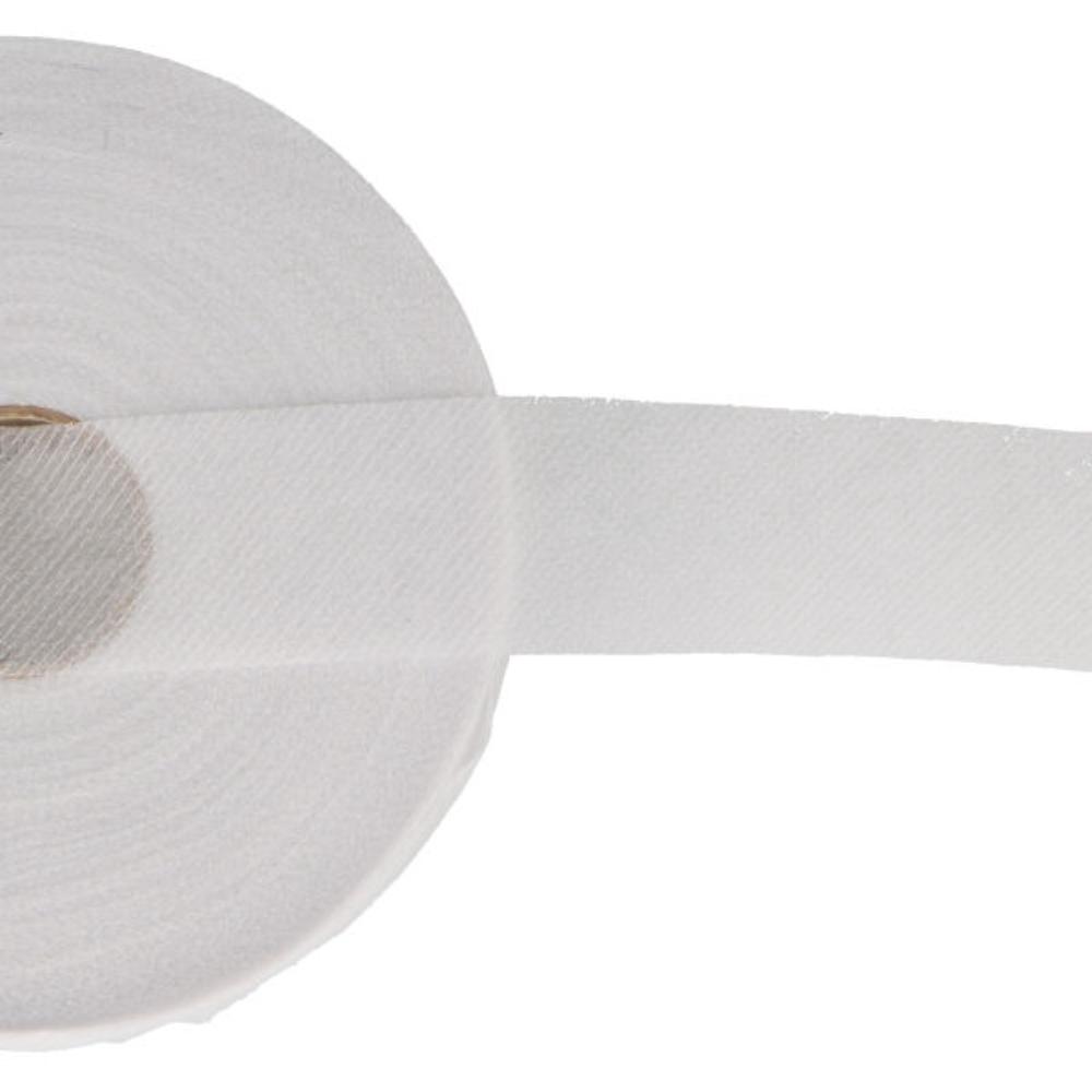 Liimipael - 40 mm, diagonaalis läbiõmmeldud, valge