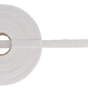 Liimipael - 15 mm, diagonaalis läbiõmmeldud, valge