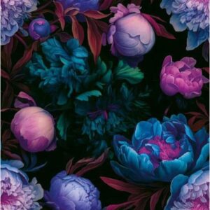 Trikotaaž - lillad pojengid