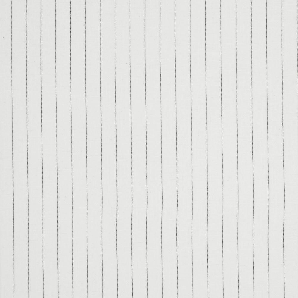 Lina-viskoosisegu kangas triipudega, valge - Image 2