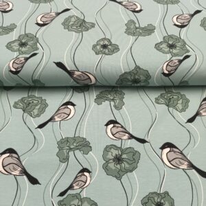 Trikotaaž - sinised linnud