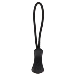 Lukuripats - must, plastikust otsaga