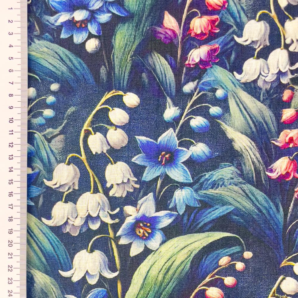 Linane kangas viskoosiga, maikellukestega