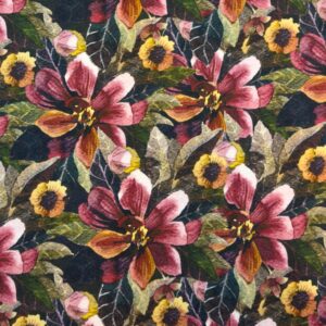 Trikotaaž - maagilised lilled, päevaliiliad