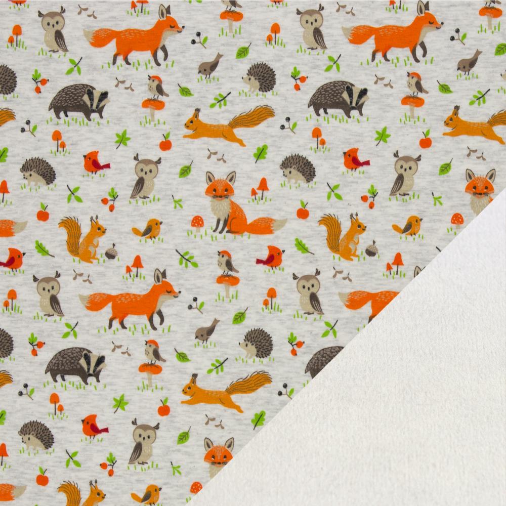 Alpifliisiga dressikangas - rebased, mägrad, loodusvalge - Image 2