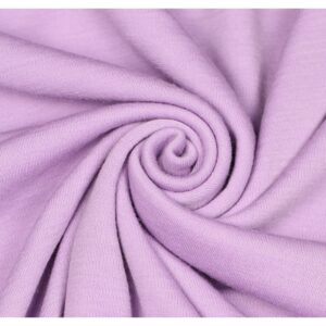 Meriino interlock - 250 g/m², lavendel