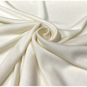 Meriino interlock - 250 g/m², loodusvalge