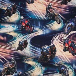 Trikotaaž – mootorratturid, sinisel