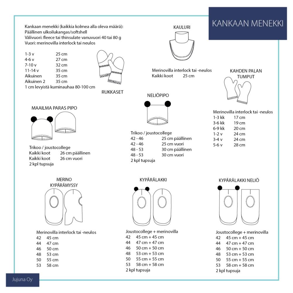 Paberlõige - mütsid, sallid, kindad lastele - Image 2