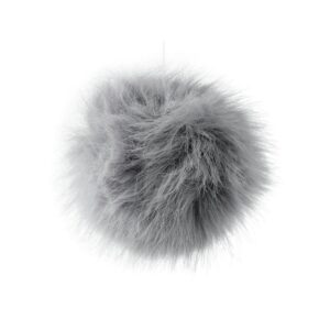 Mütsitutt, 12 cm, hall