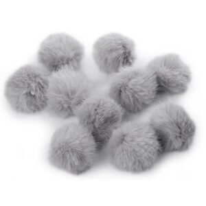 Mütsitutt, 4,5 cm, hall