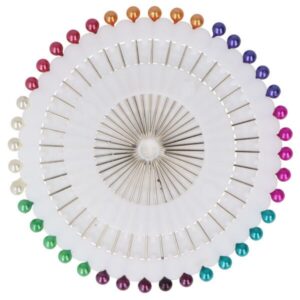 Nööpnõelad pärlipeaga, pikkus 3,8 cm