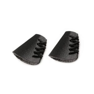 Nööri otsik, kunstnahast, must, kuni 6mm nöörile