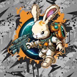 Dressikangast paneel, 55x73 cm, oranž jänes