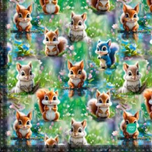 Dressikangas, oravad rohelisel