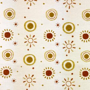 Trikotaaž - liivakarva päikesed ja ringid