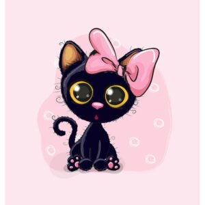 Dressikangast paneel, 40x50 cm, must kass