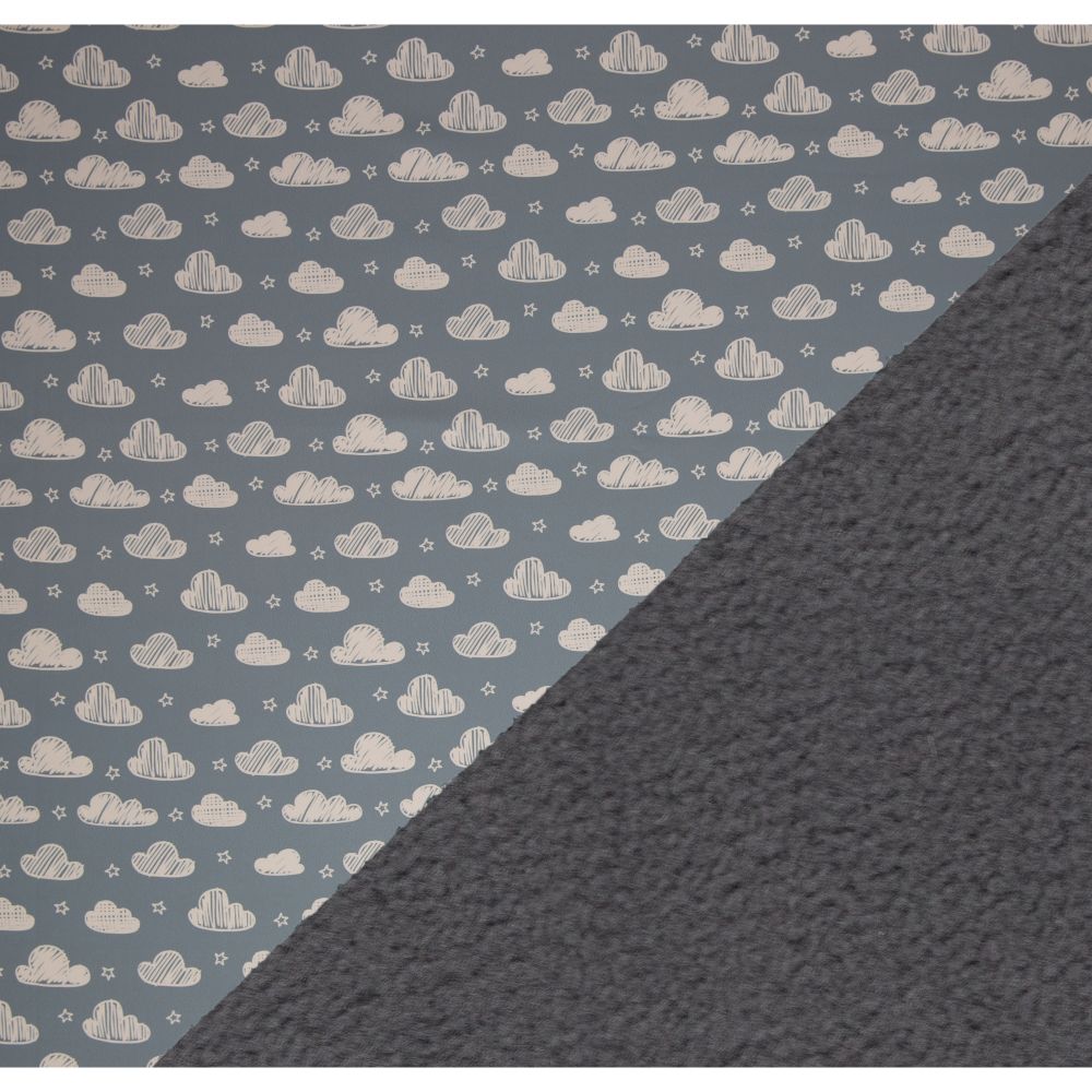 Softshell - pilvedega, hele teksasinine - Image 2