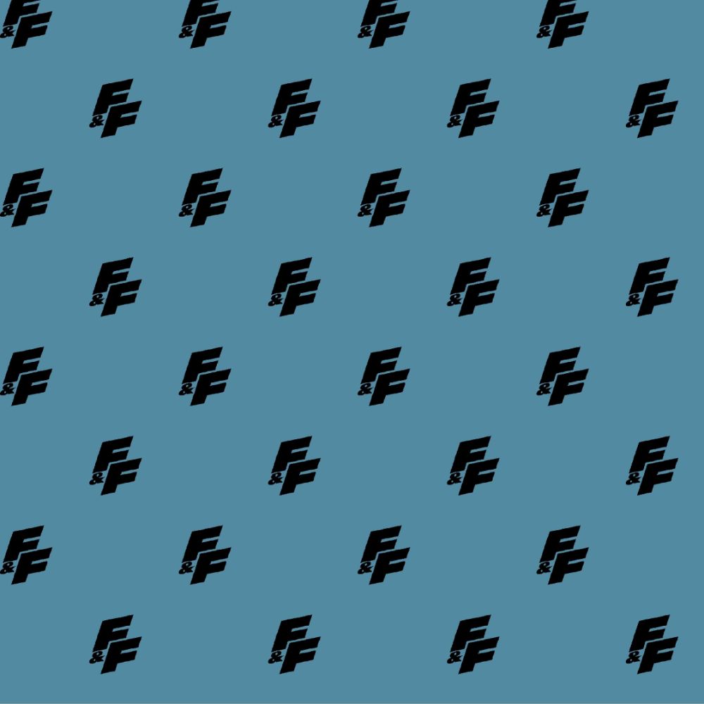 Puuvillapopliin, FF, sinine