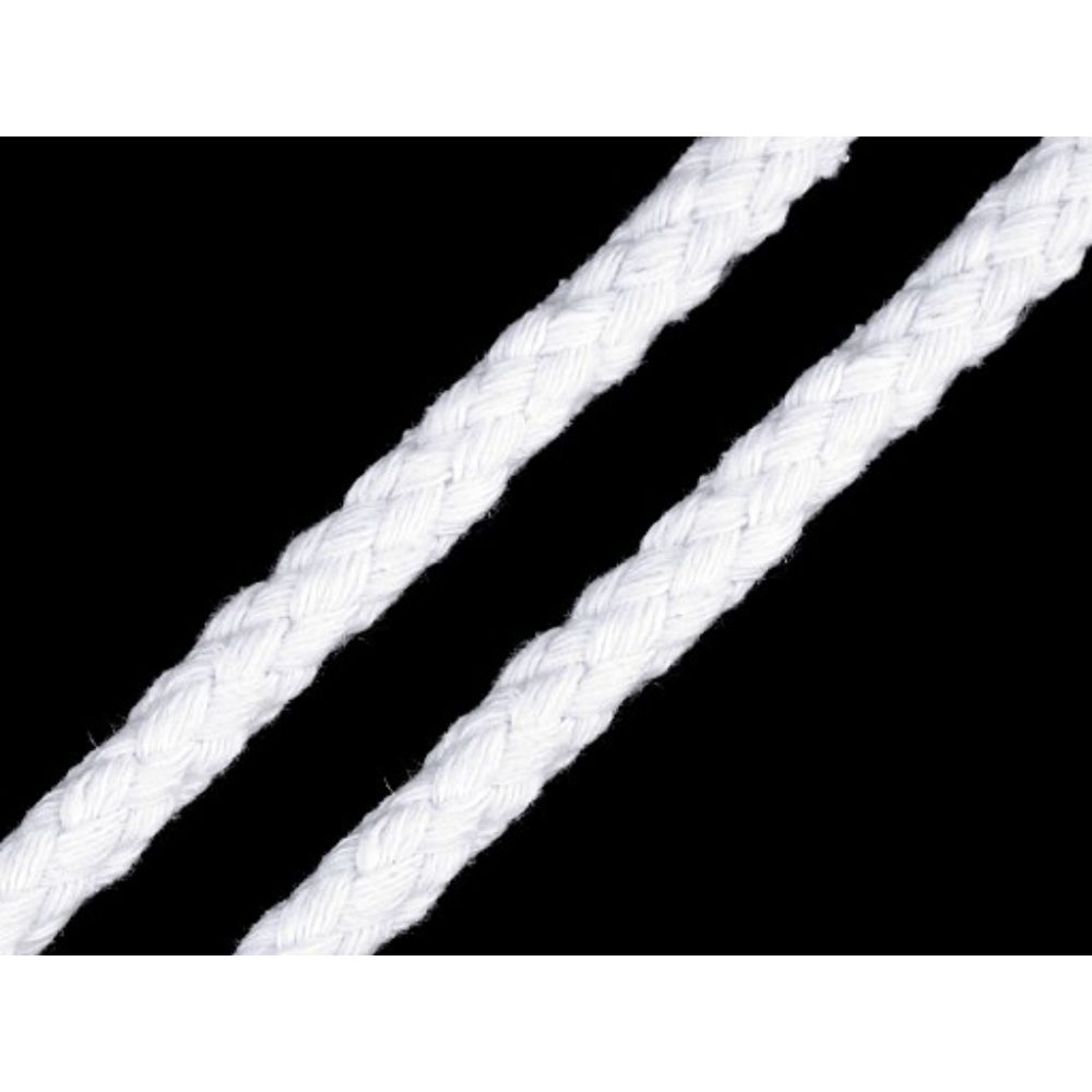 Puuvillane pael, ø 10-12 mm, valge