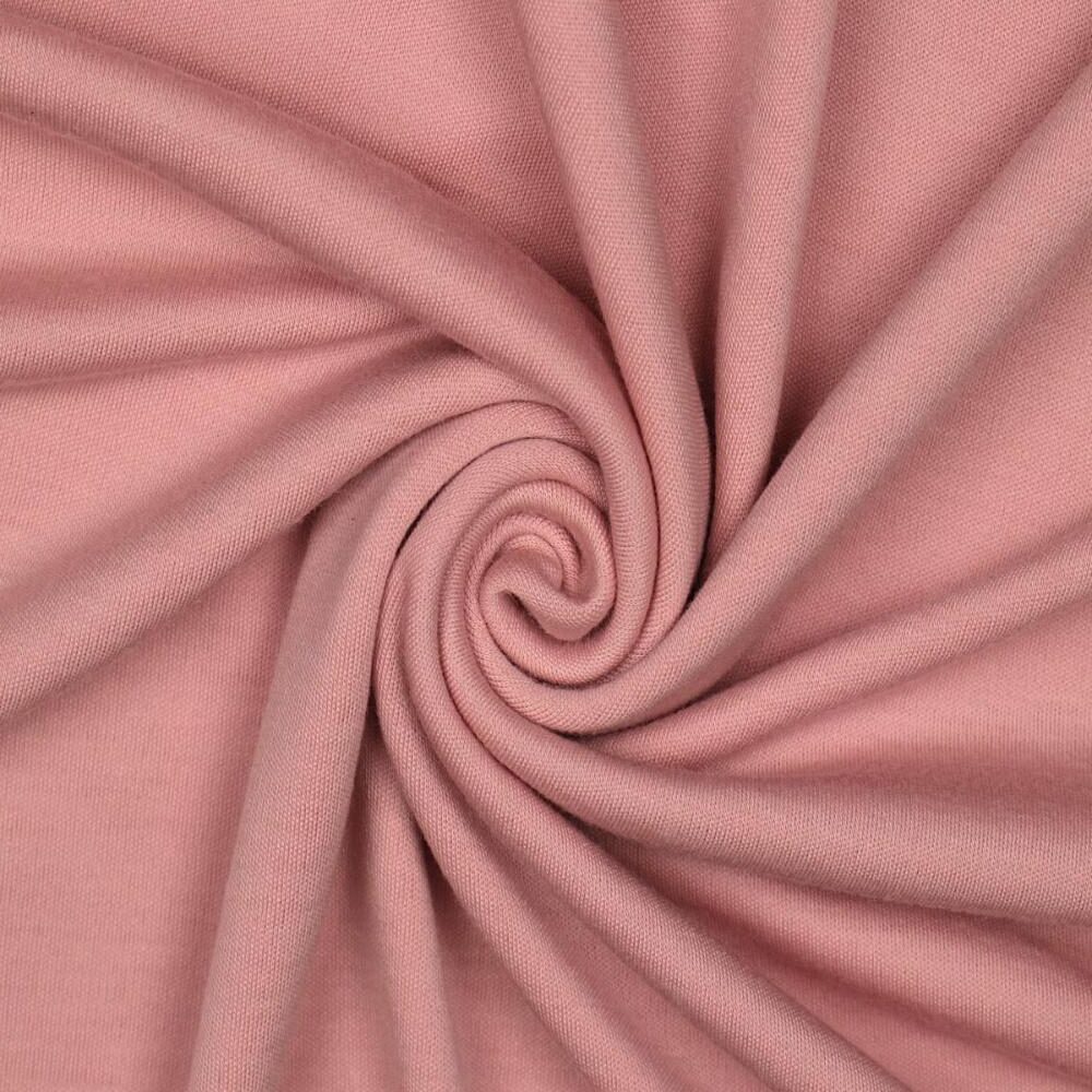 Meriino interlock - 250 g/m², roosa