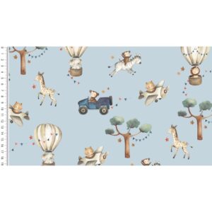 Trikotaaž - safariloomad, sinine