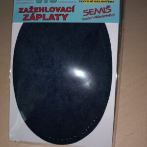 Triigitav paik, seemisnaha imitatsiooniga, 9,5 x 14 cm, 2 tk, tumesinine