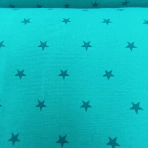 Soonik - tähekestega, 70 cm torus, 1×1/sile, türkiissinine, heledam