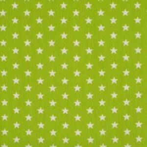 Trikotaaž – 1 cm tähed, laimiroheline