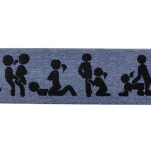 Pesukumm Kamasuutra, 40 mm, teksasinine