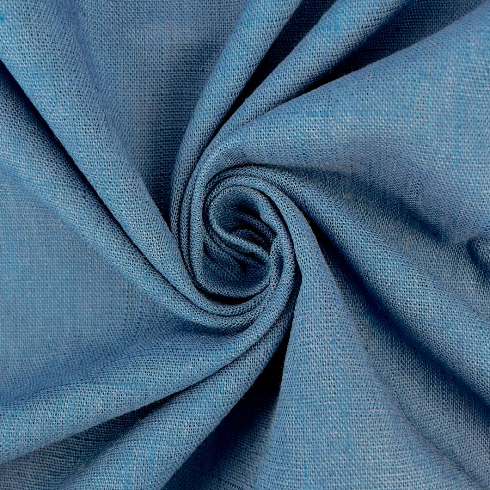 Linane kangas viskoosiga, teksasinine