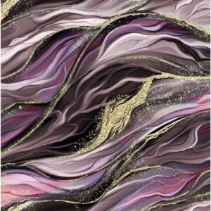 Trikotaaž, sädelev marmormuster, helelilla-roosa