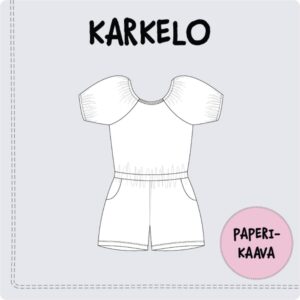 Paberlõige - tüdrukute romper Karkelo, suurus 104-164