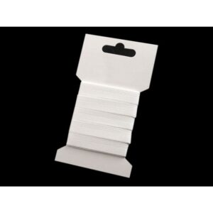 Vitselpael, 8 mm, 5 m pakis, valge