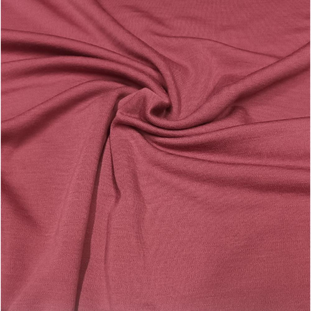 Meriino interlock - 250 g/m², tume vanaroosa