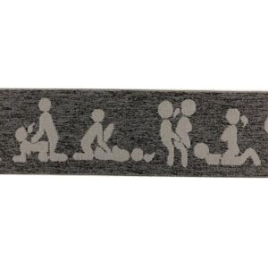 Pesukumm Kamasuutra, 40 mm, tumehall