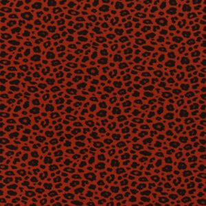 Musliin - 2-kihiline, mustade laikudega, tumepunane