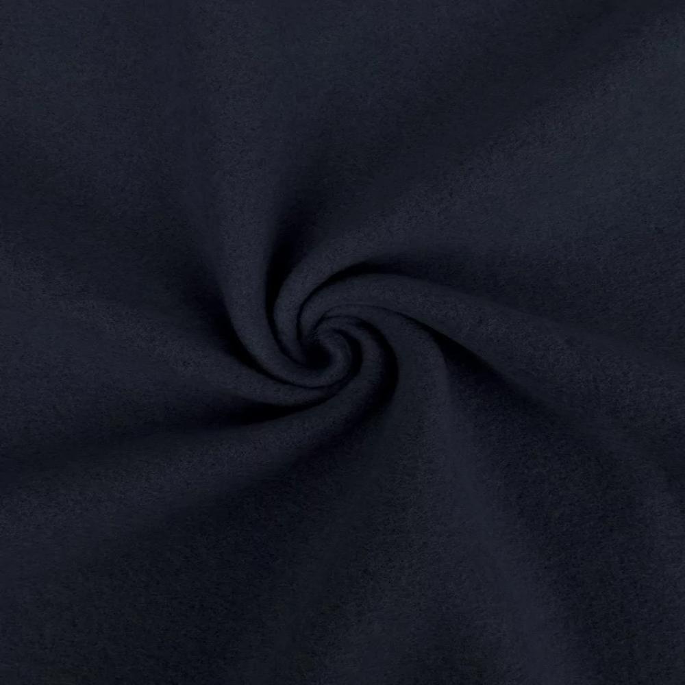 Mantlikangas (melton), 440 gr, tumesinine