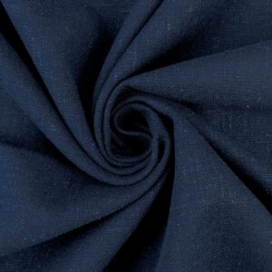 Linane kangas viskoosiga, tumesinine (navy)
