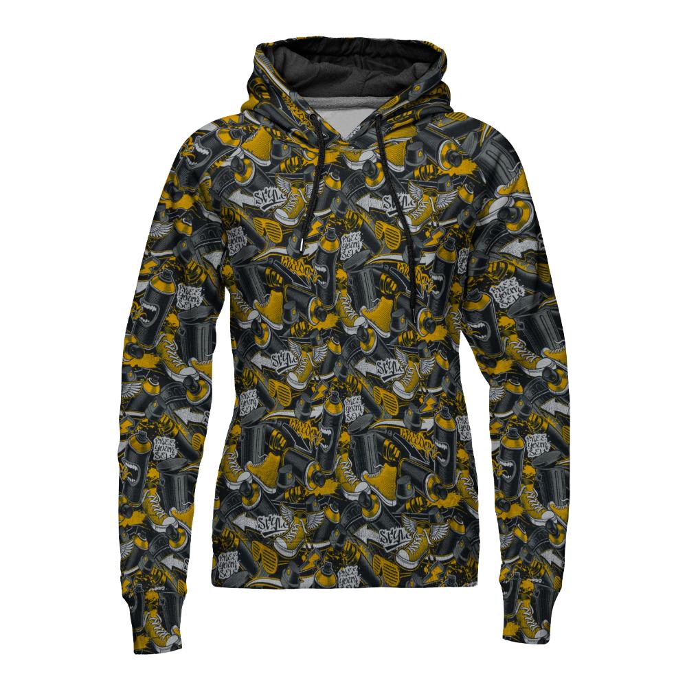 Dressikangas, värvipurgid ja tennised, kollane - Image 2