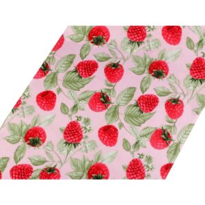 Vahvelpikee - vaarikatega, heleroosa