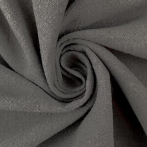 Puuvillane kortsukangas - tumehall