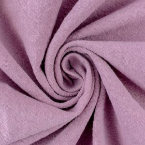 Puuvillane kortsukangas - tume vanaroosa