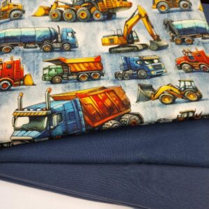 Veokitega sinine dressikomplekt, 3,9 m